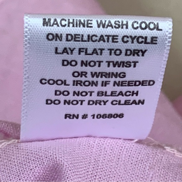 Coral Bay Linen Blend Top Womens Large Pink 3/4 Sleeves Snap Front Casual Preppy - Picture 7 of 11